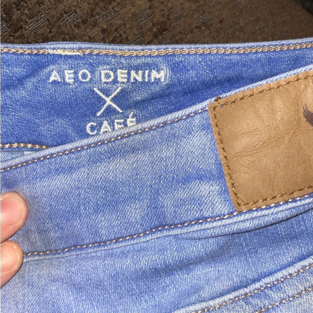 American Eagle jeans super low stretch jegging 20 Long - Picture 9 of 10